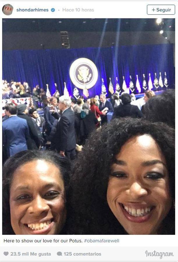 Shonda Rhimes (guionista). «Aquí para mostrar nuestro amor»