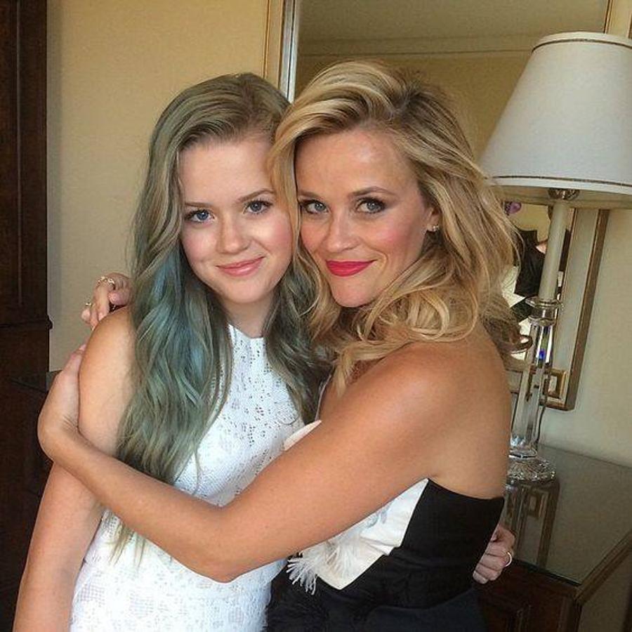 Reese Witherspoon y su hija Ava Phillippe. 