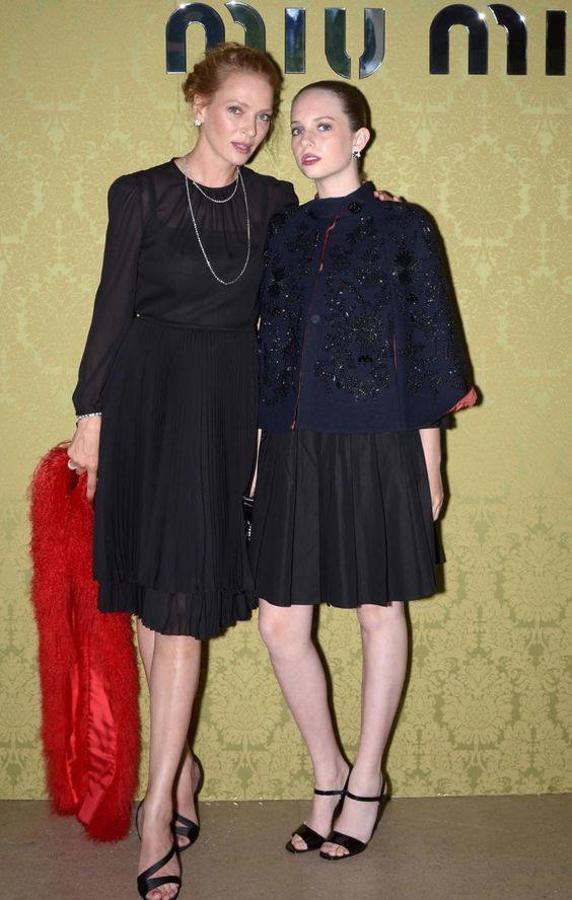 Uma Thurman y su hija Maya Hawke. 