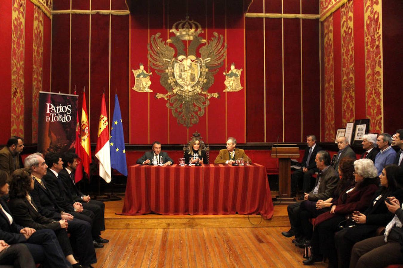 Entrega de los premios del XVII Concurso de Patios de Toledo