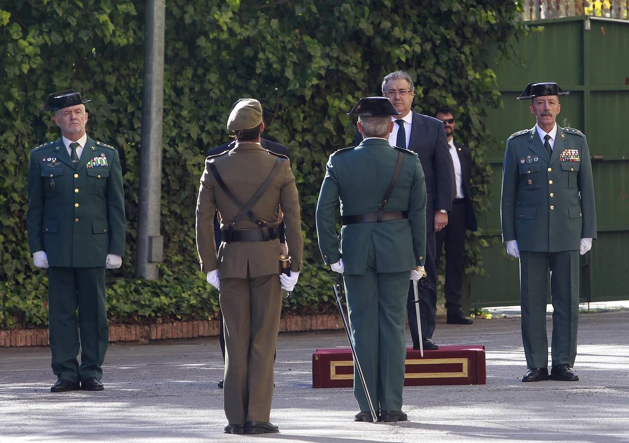 La toma de posesión del nuevo jefe de la Guardia Civil, en imágenes