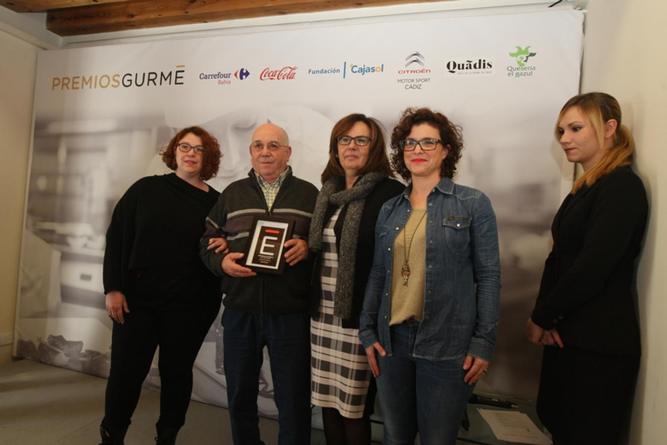 Así ha sido la entrega de los I Premios Gurmé Cádiz 2016