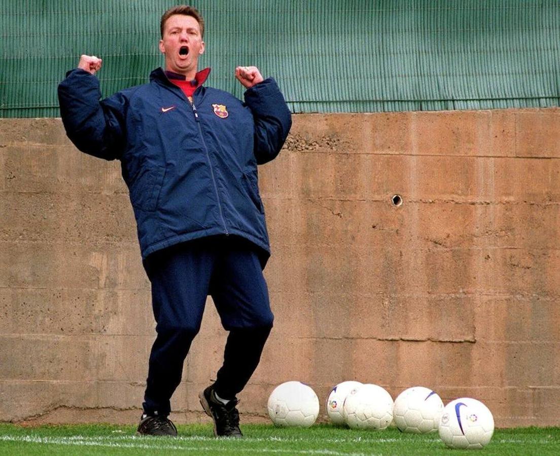 La carrera de Van Gaal, en imágenes