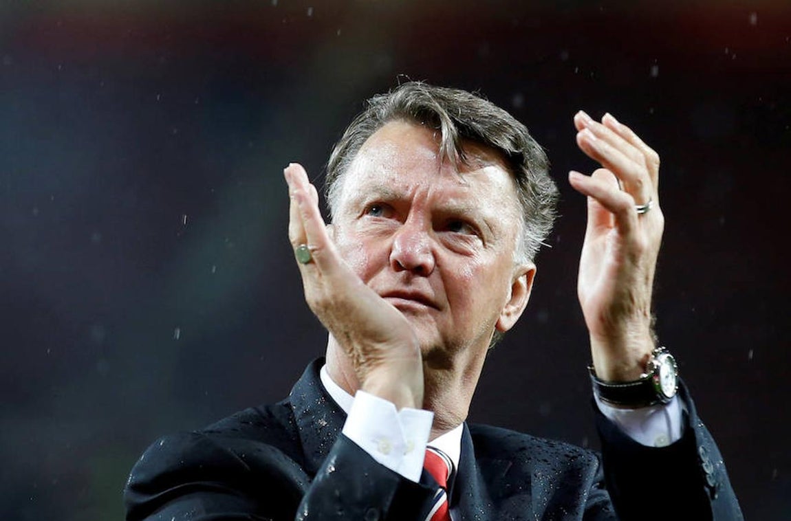 La carrera de Van Gaal, en imágenes