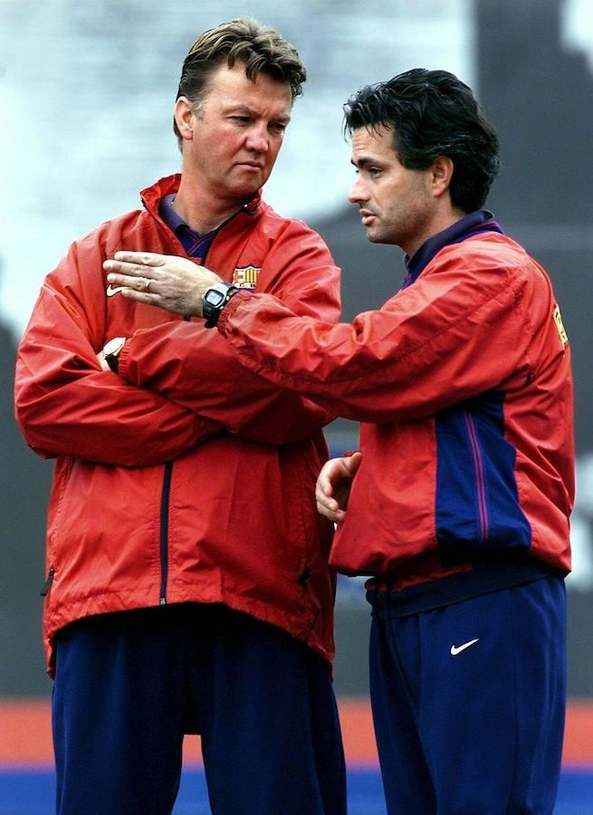 La carrera de Van Gaal, en imágenes