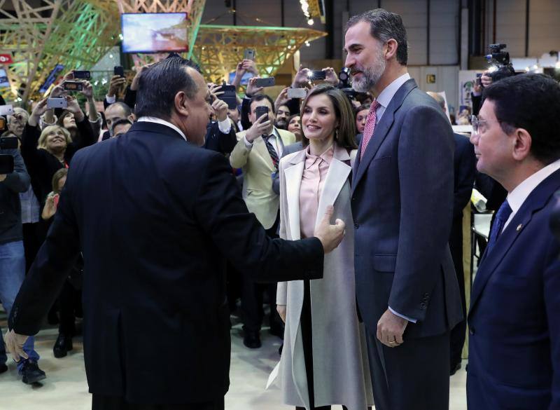 Los Reyes inauguran Fitur