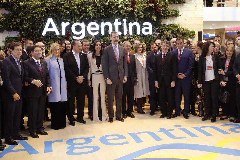 Los Reyes inauguran Fitur