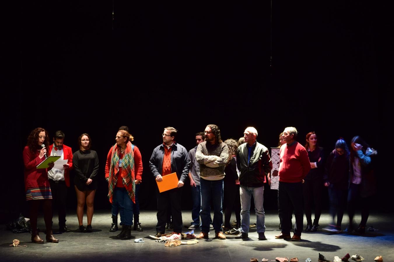 Maratón solidario de teatro Simprota en el IES Sidón de Medina Sidonia