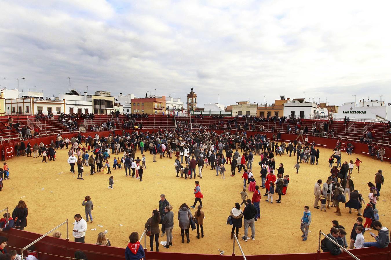 Encierro infantil en La Puebla del Río