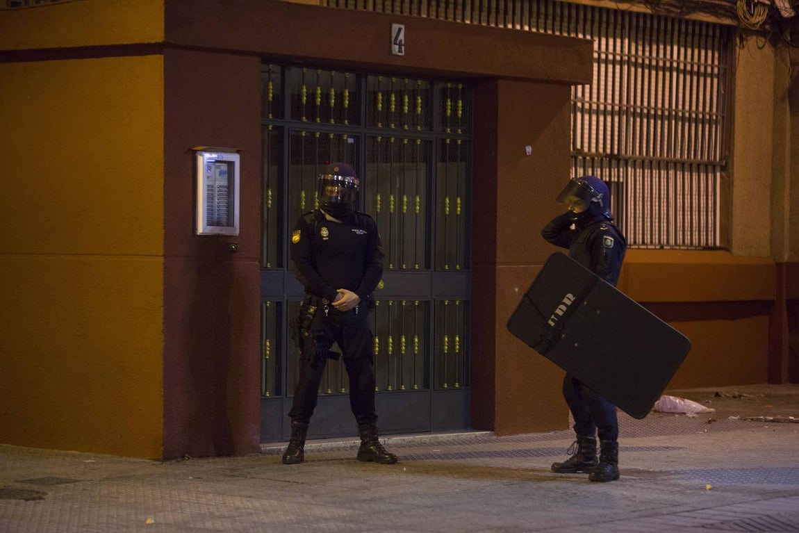 Golpe policial contra el tráfico de drogas en Guillén Moreno