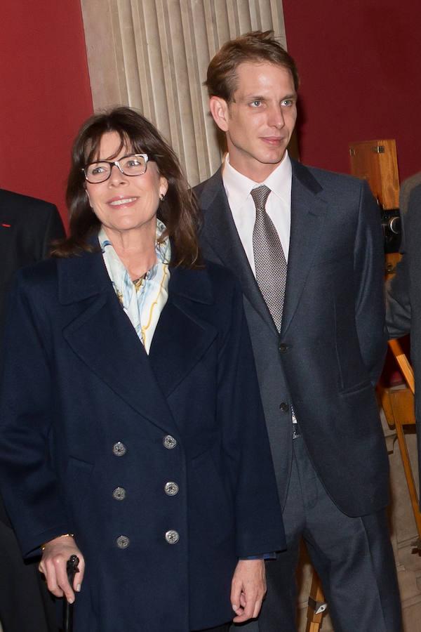 Carolina junto a su hijo Andrea. 