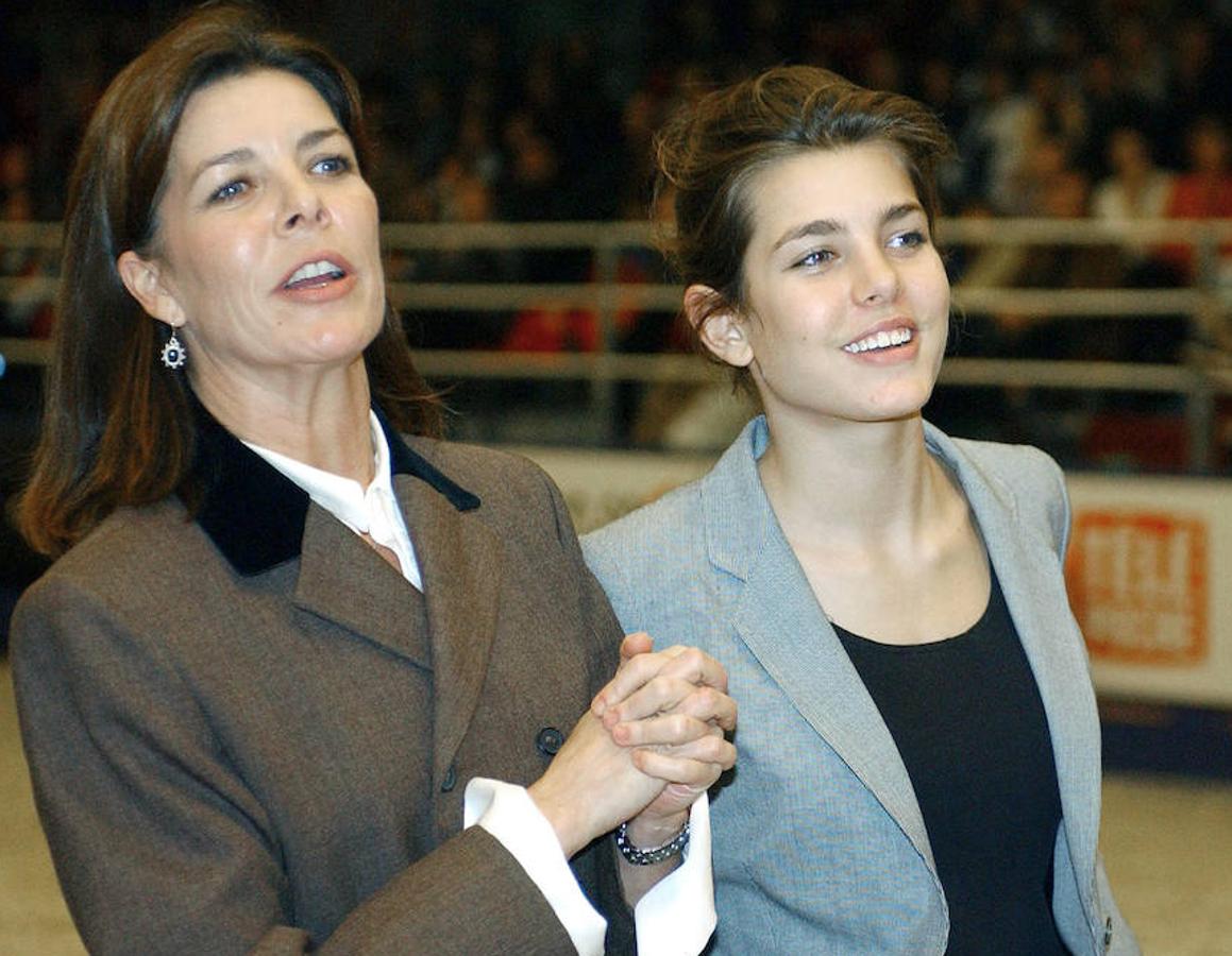 Carolina de Mónaco junto a Carlota, que ha heredado la belleza de su madre