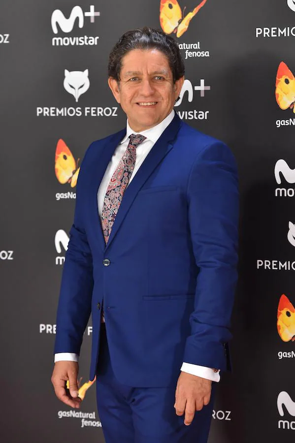 Pedro Casablac, en la alfombra roja de los Premios Feroz