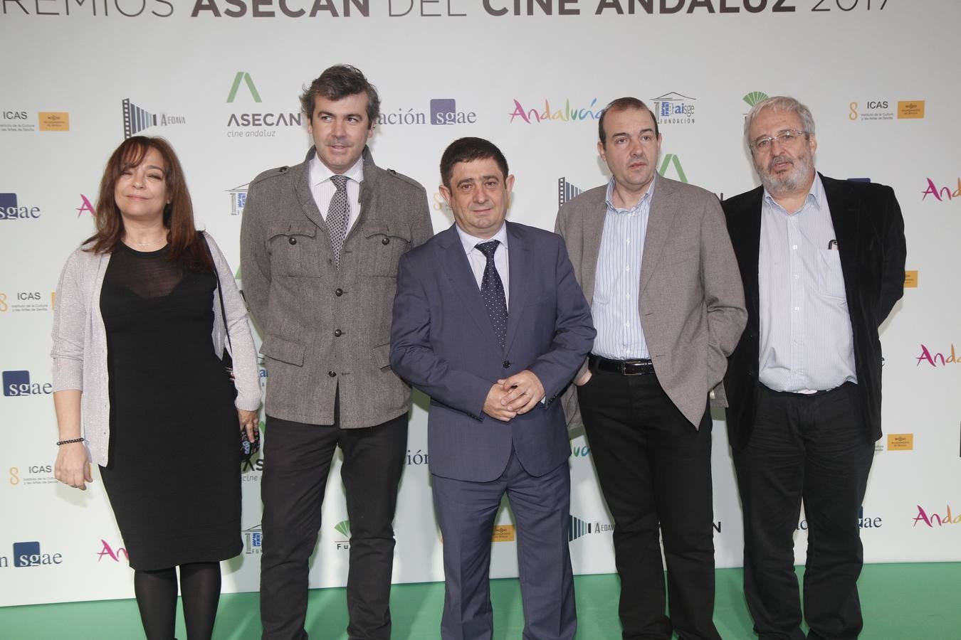 Autoridades de Jaén en Premios ASECAN Cine Andaluz 2017