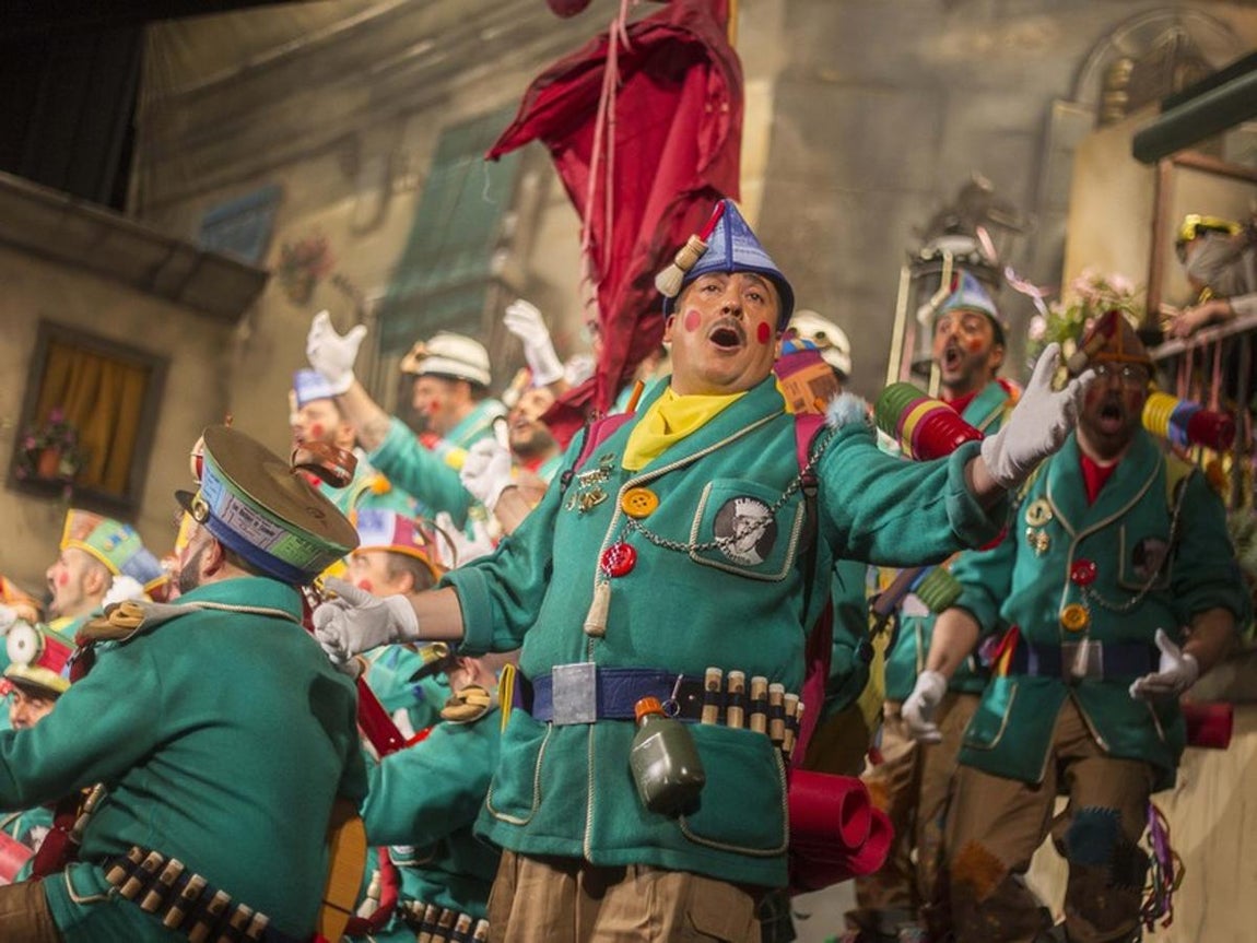 Fotos: Coro El batallón fletilla. COAC 2017