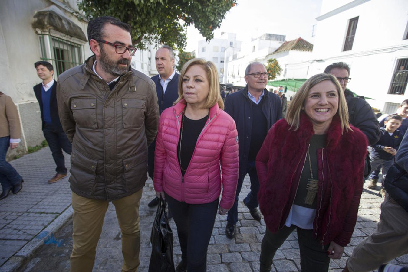 Susana Diaz participa en un acto de partido en Alcalá