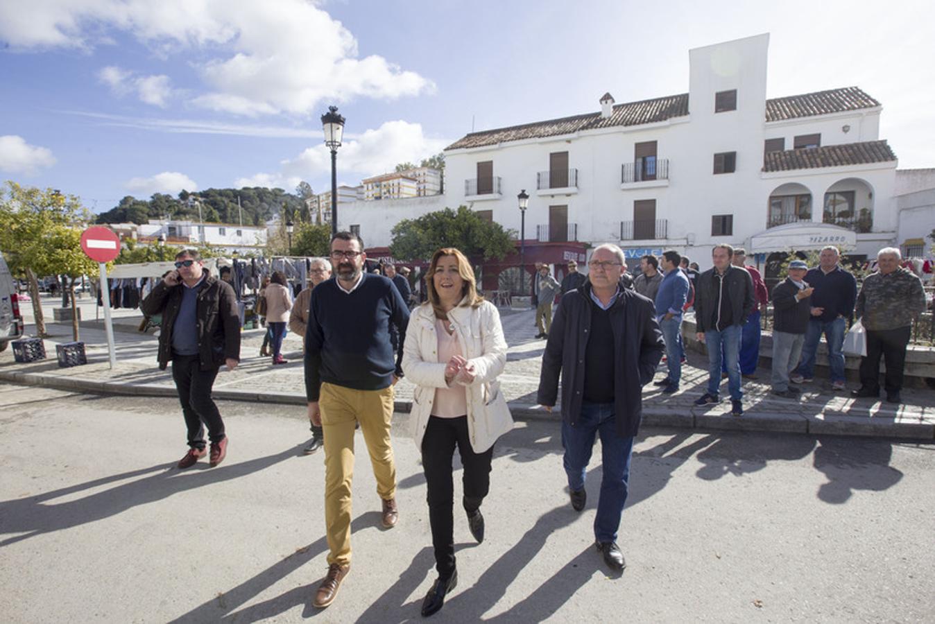 Susana Diaz participa en un acto de partido en Alcalá