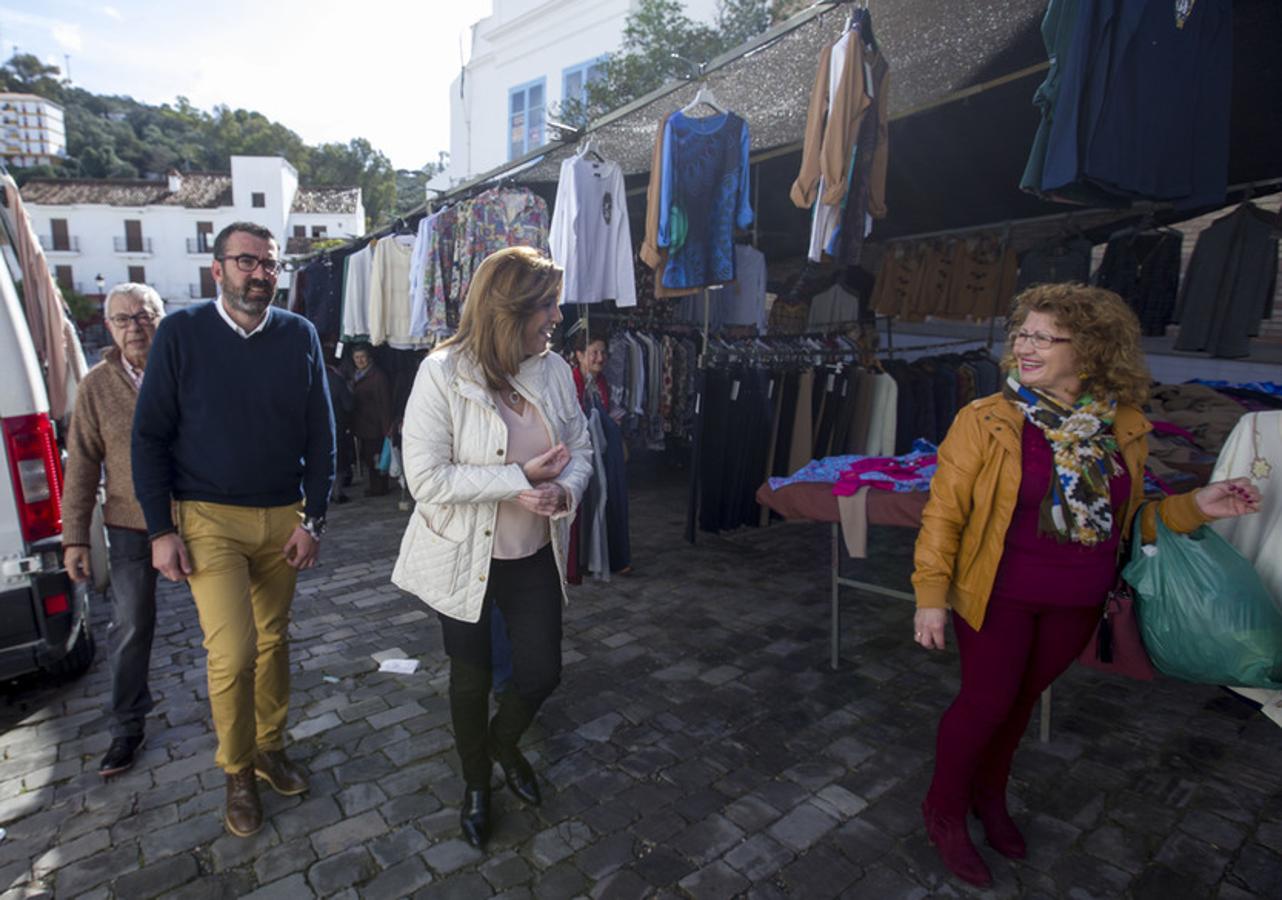 Susana Diaz participa en un acto de partido en Alcalá