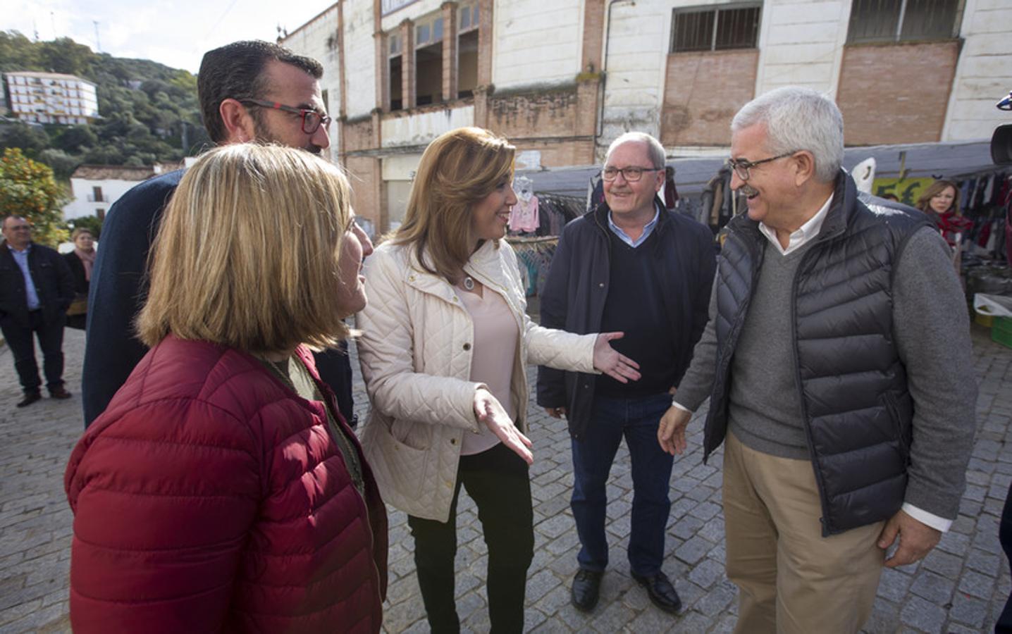 Susana Diaz participa en un acto de partido en Alcalá