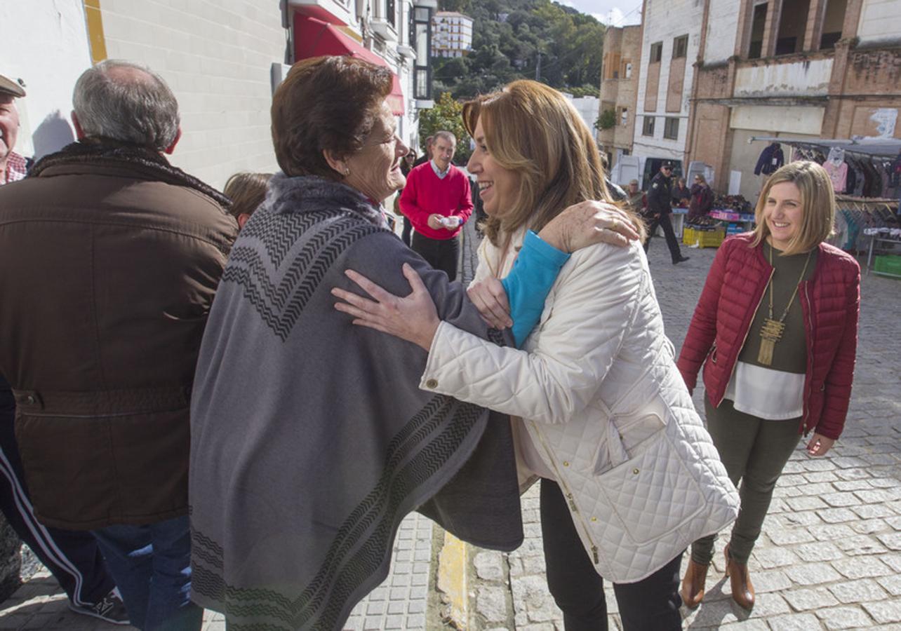 Susana Diaz participa en un acto de partido en Alcalá