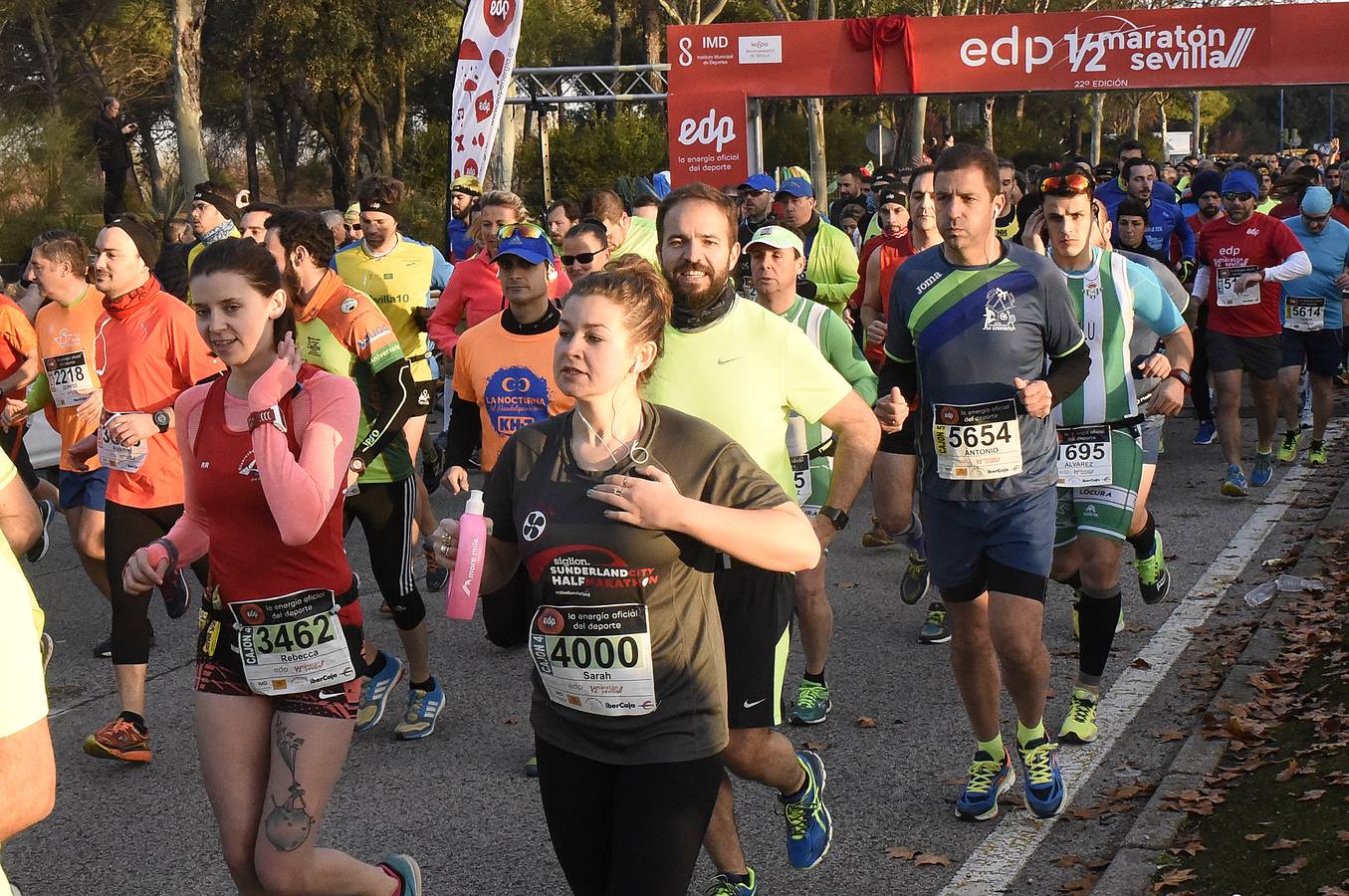 ¿Has corrido la Media Maratón de Sevilla? ¡Búscate en las imágenes!