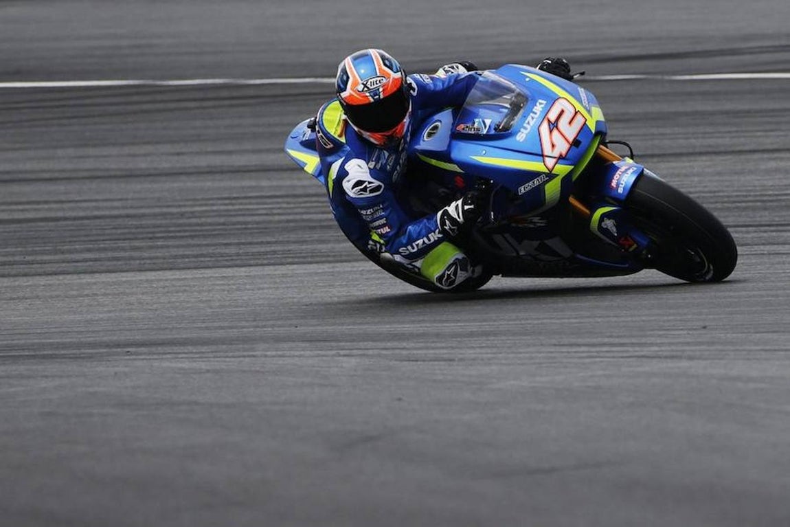 Alex Rins (Team Suzuki Ecstar). 