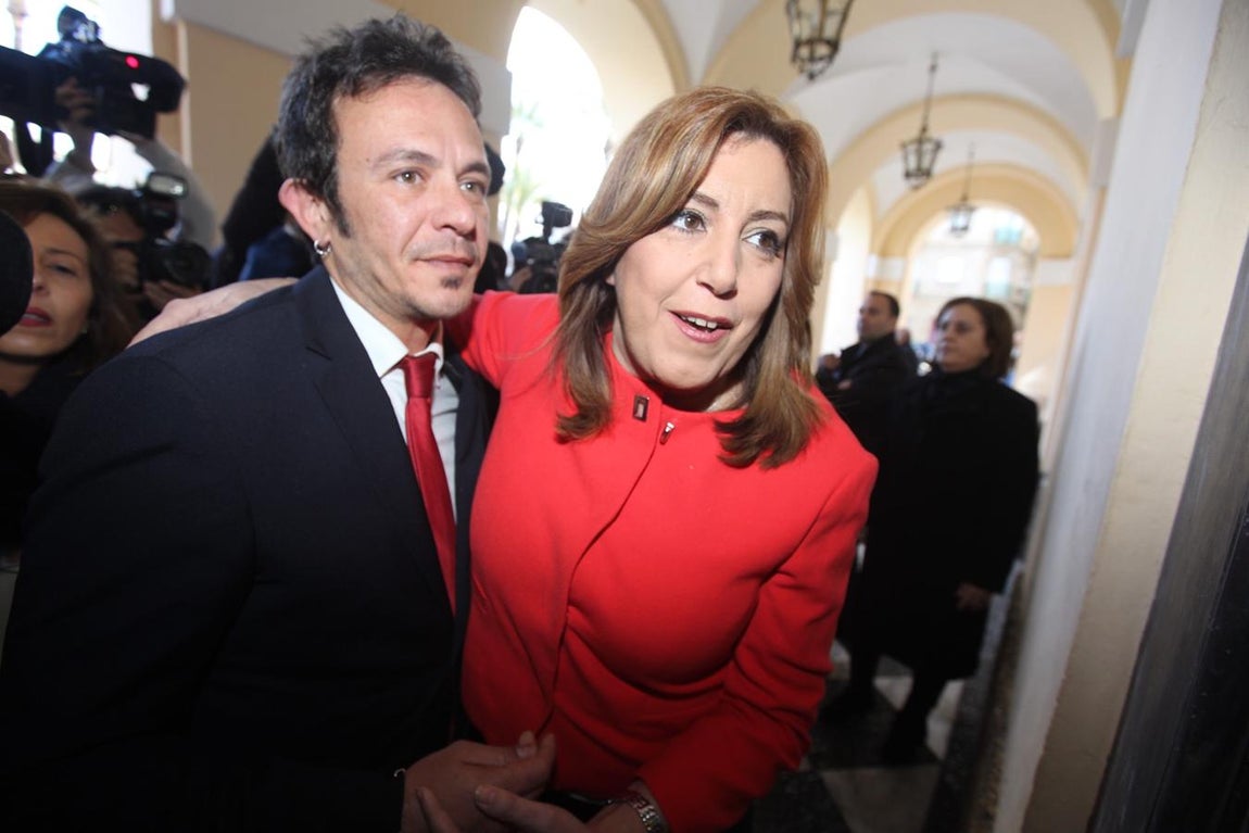 Fotos: Incidentes en Cádiz al inicio de la visita