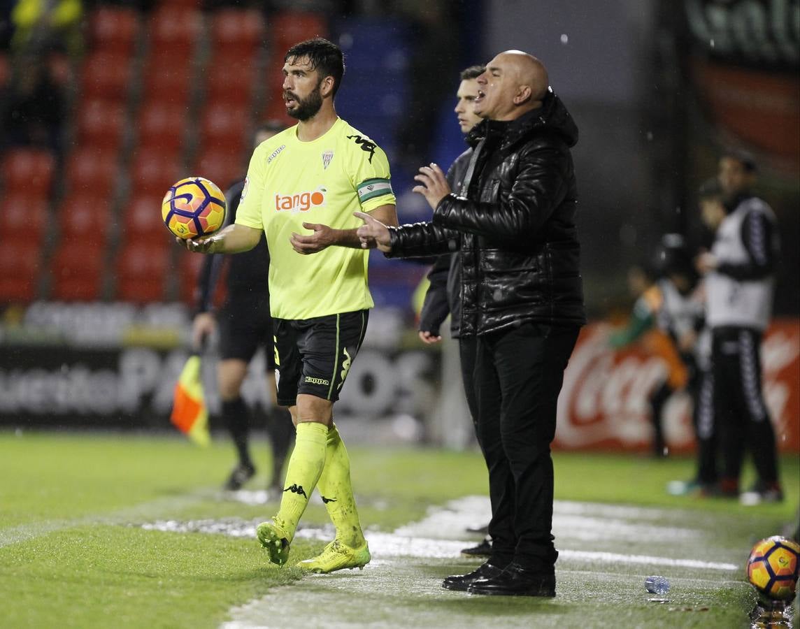 La tormenta para el Córdoba en Lugo, en imágenes