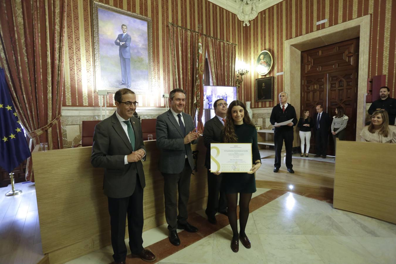 Homenaje a los universitarios con las mejores notas de Sevilla