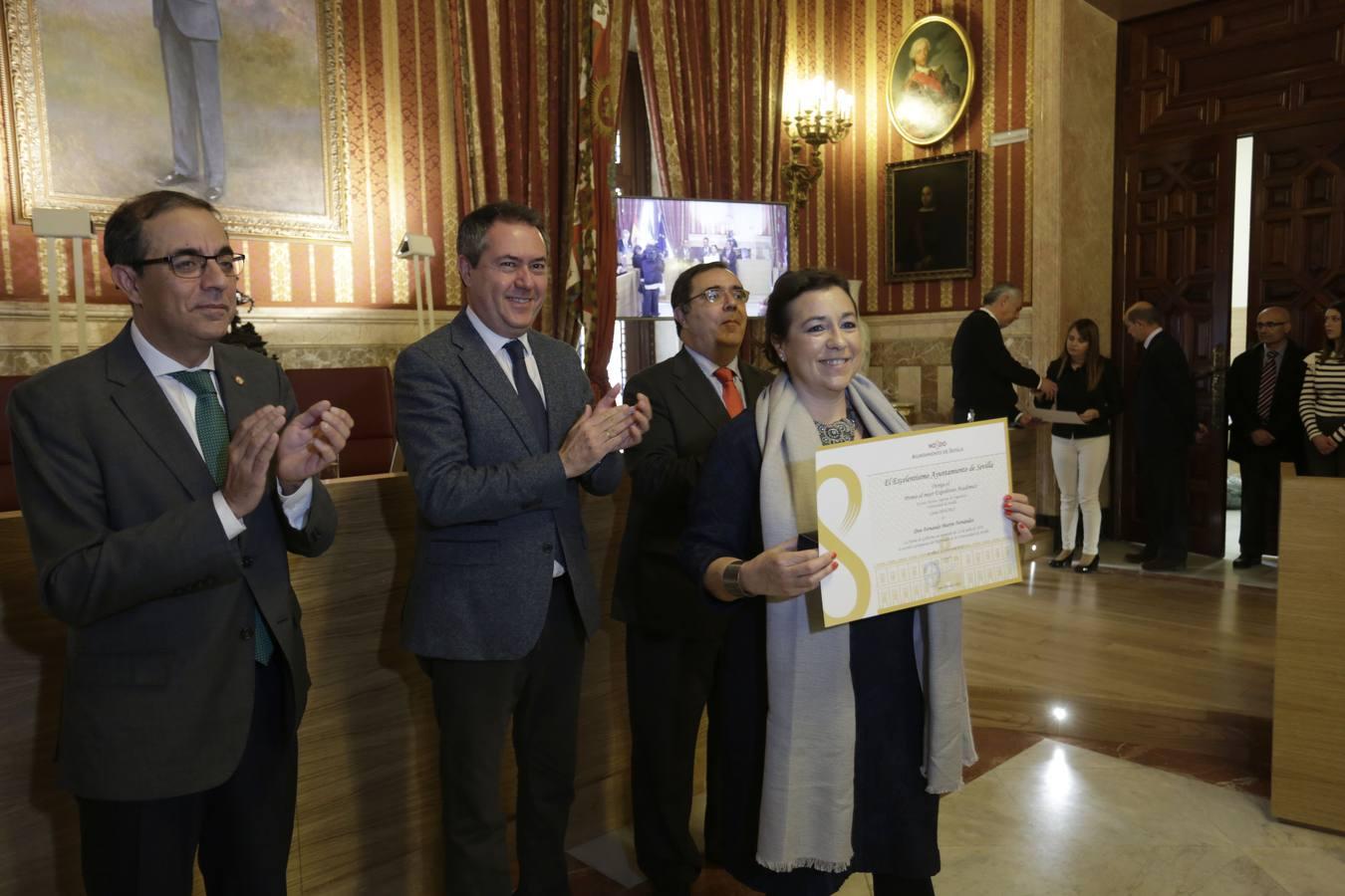 Homenaje a los universitarios con las mejores notas de Sevilla