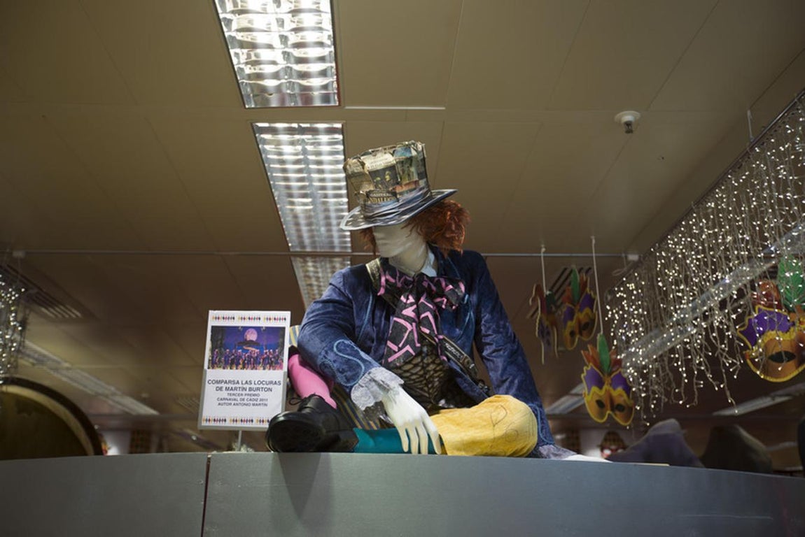 Exposición sobre Carnaval en el Corte Inglés Bahía de Cádiz
