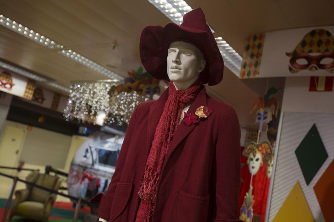 Exposición sobre Carnaval en el Corte Inglés Bahía de Cádiz