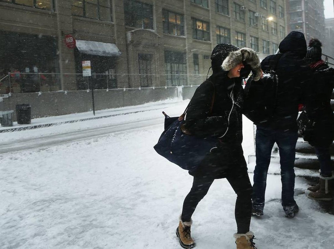 El centro de Nueva York se ha convertido en un sitio hostil para los viandantes. AFP
