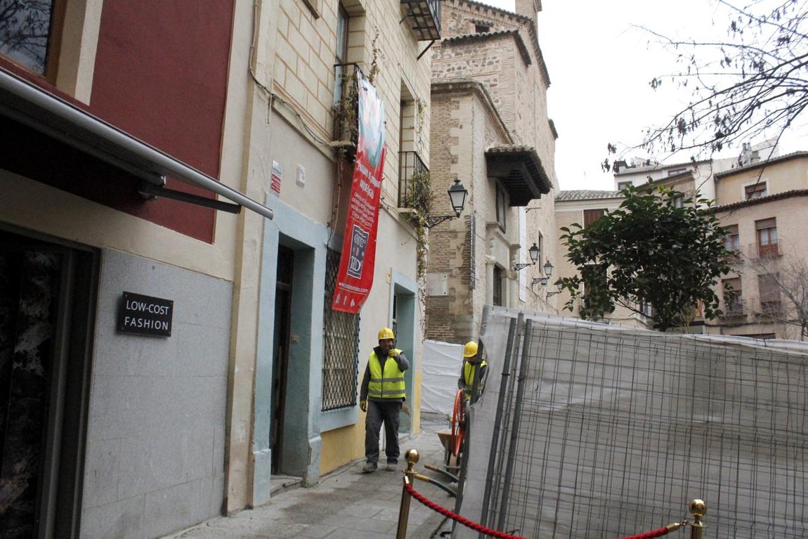 La nueva galería romana bajo la plaza de Amador de los Ríos de Toledo, en imágenes