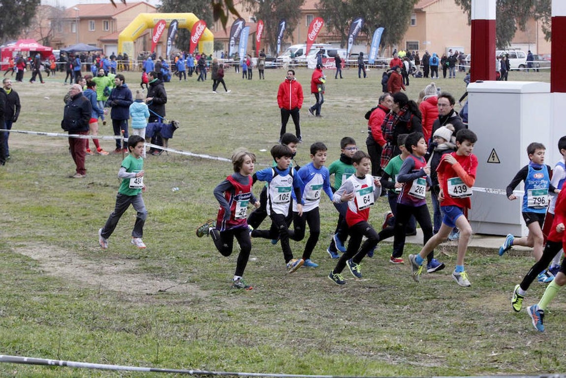 Unos 700 atletas participan en el Cross de Sonseca