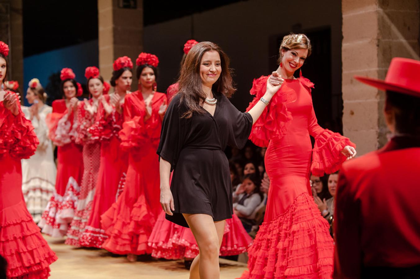 Macarena Beato para Faly, en la Pasarela Flamenca