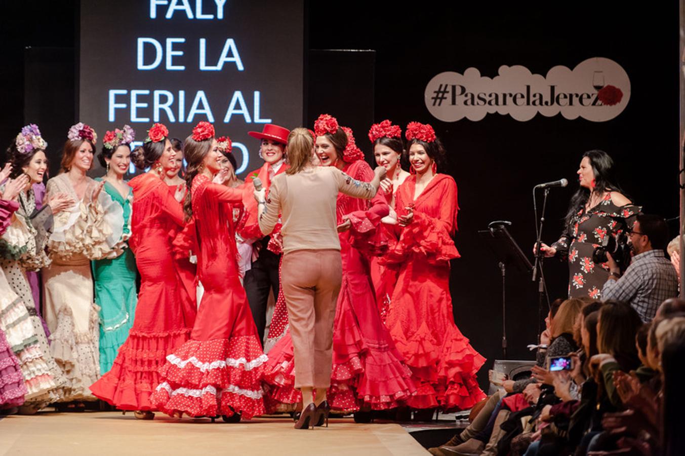 Macarena Beato para Faly, en la Pasarela Flamenca