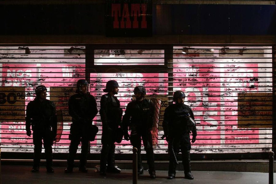 Nueva ola de protestas en París