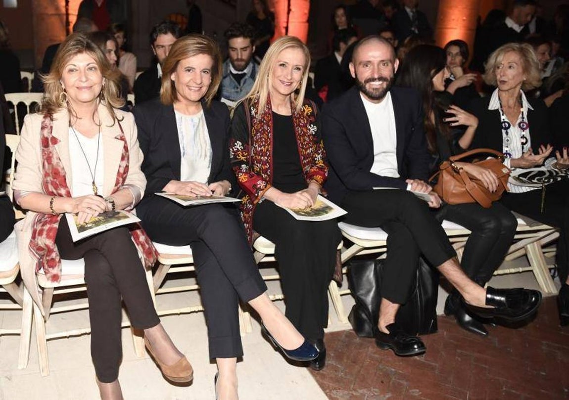 Enfracia Hidalgo, Fátima Bañez, y Cristina Cifuentes. 