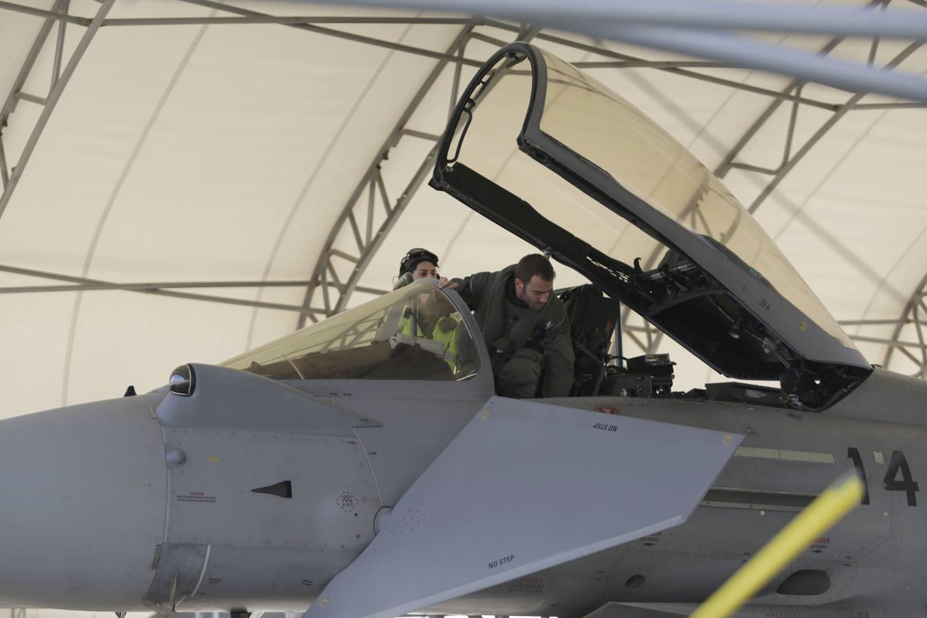 El Eurofighter español, a graduarse en la prueba más exigente del mundo