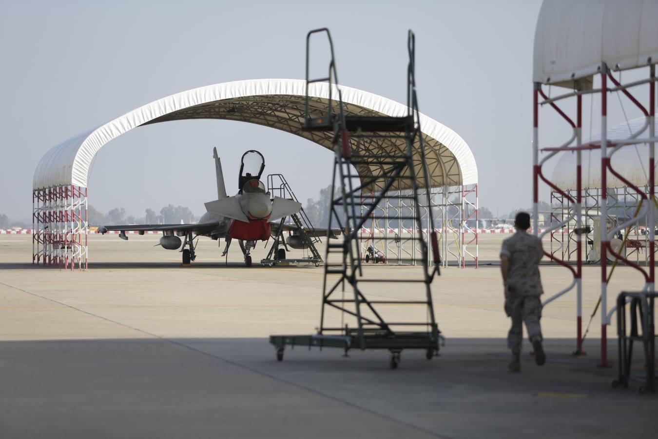 El Eurofighter español, a graduarse en la prueba más exigente del mundo