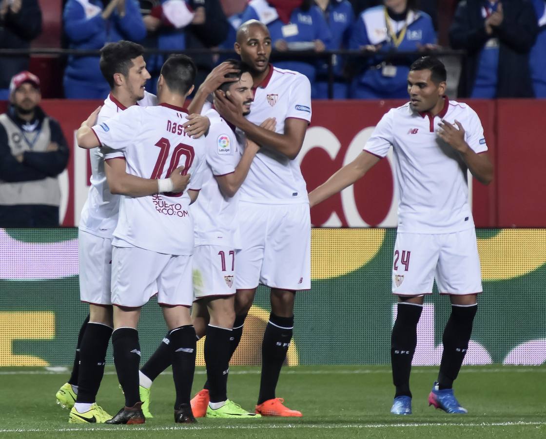 El Sevilla se anota tres puntos en casa ante el Eibar