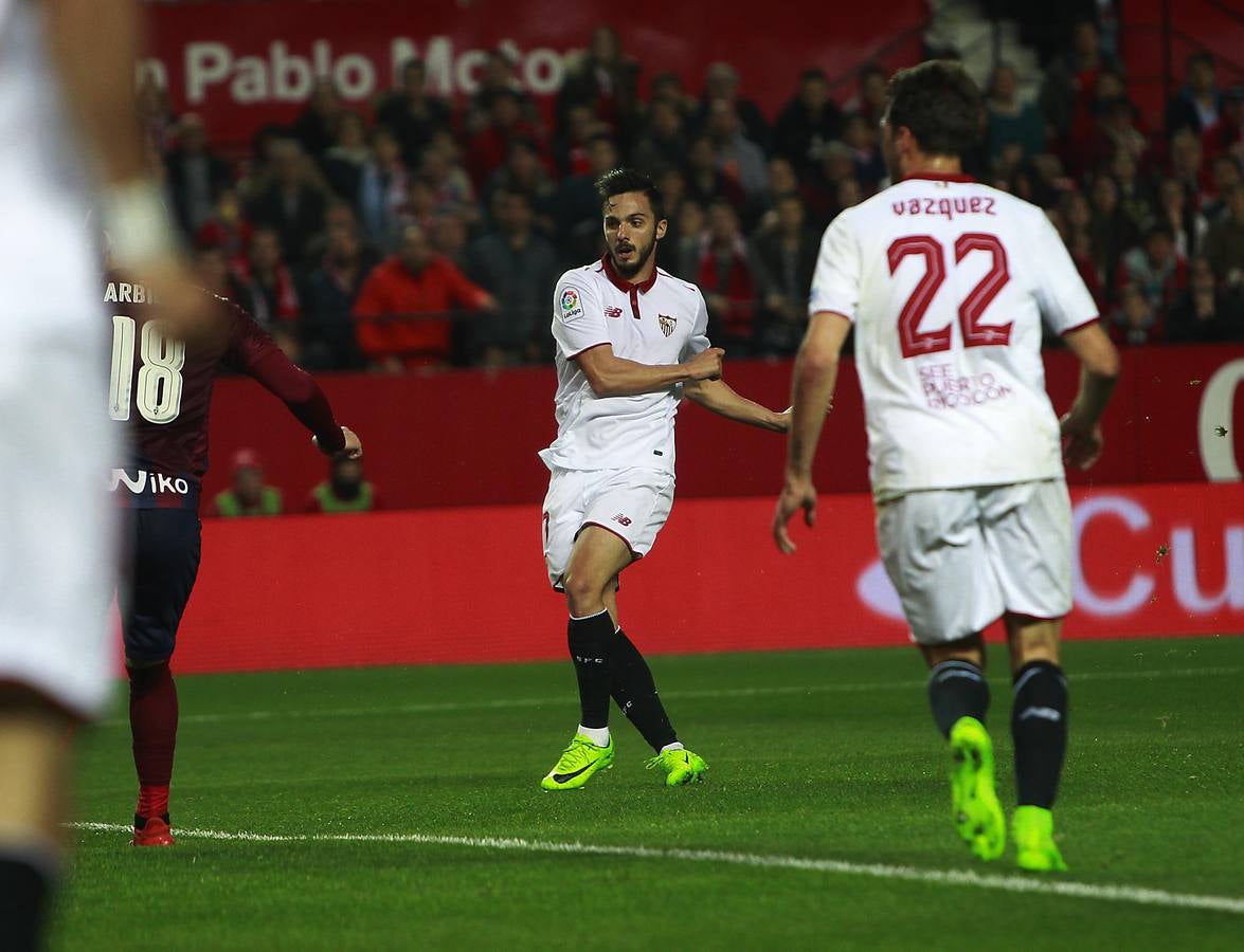 El Sevilla se anota tres puntos en casa ante el Eibar