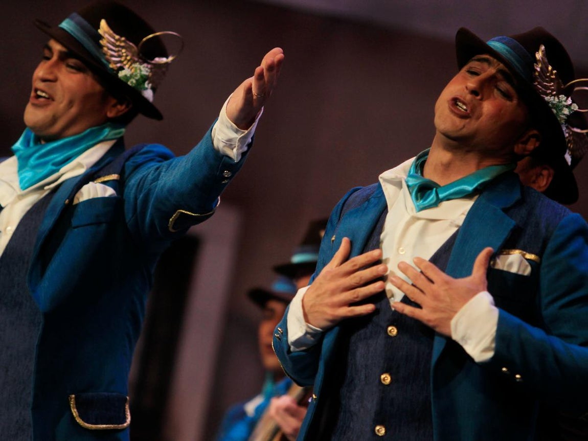 Fotos: Comparsa El ángel de Cádiz. COAC 2017