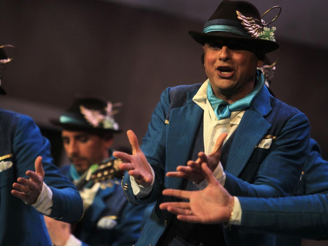 Fotos: Comparsa El ángel de Cádiz. COAC 2017