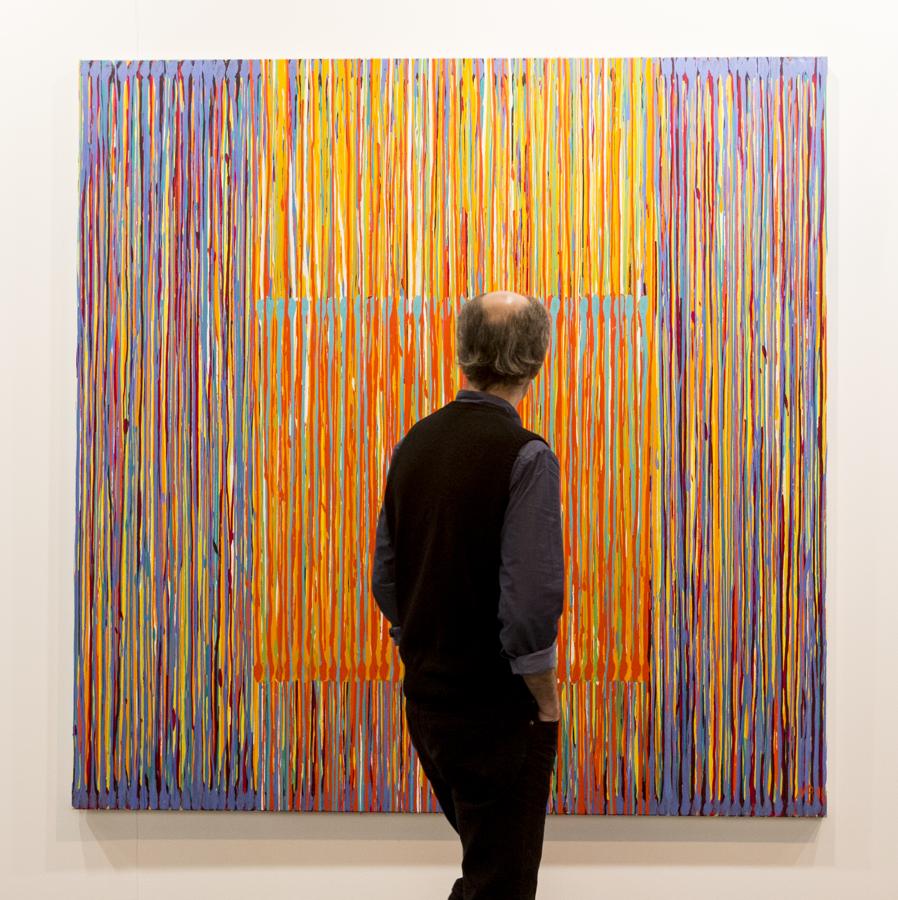 «Cuadrado enhilado», de Juan Navarro Baldeweg. 