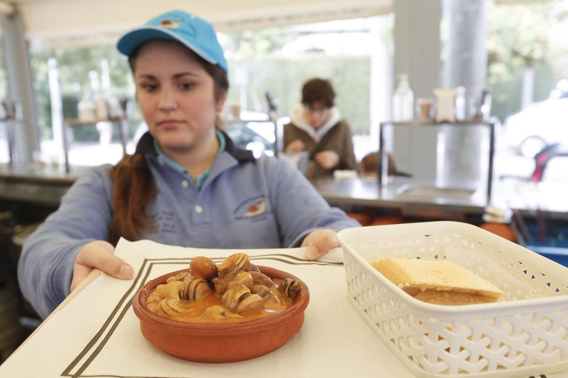 El arranque de los puestos de caracoles, en imágenes