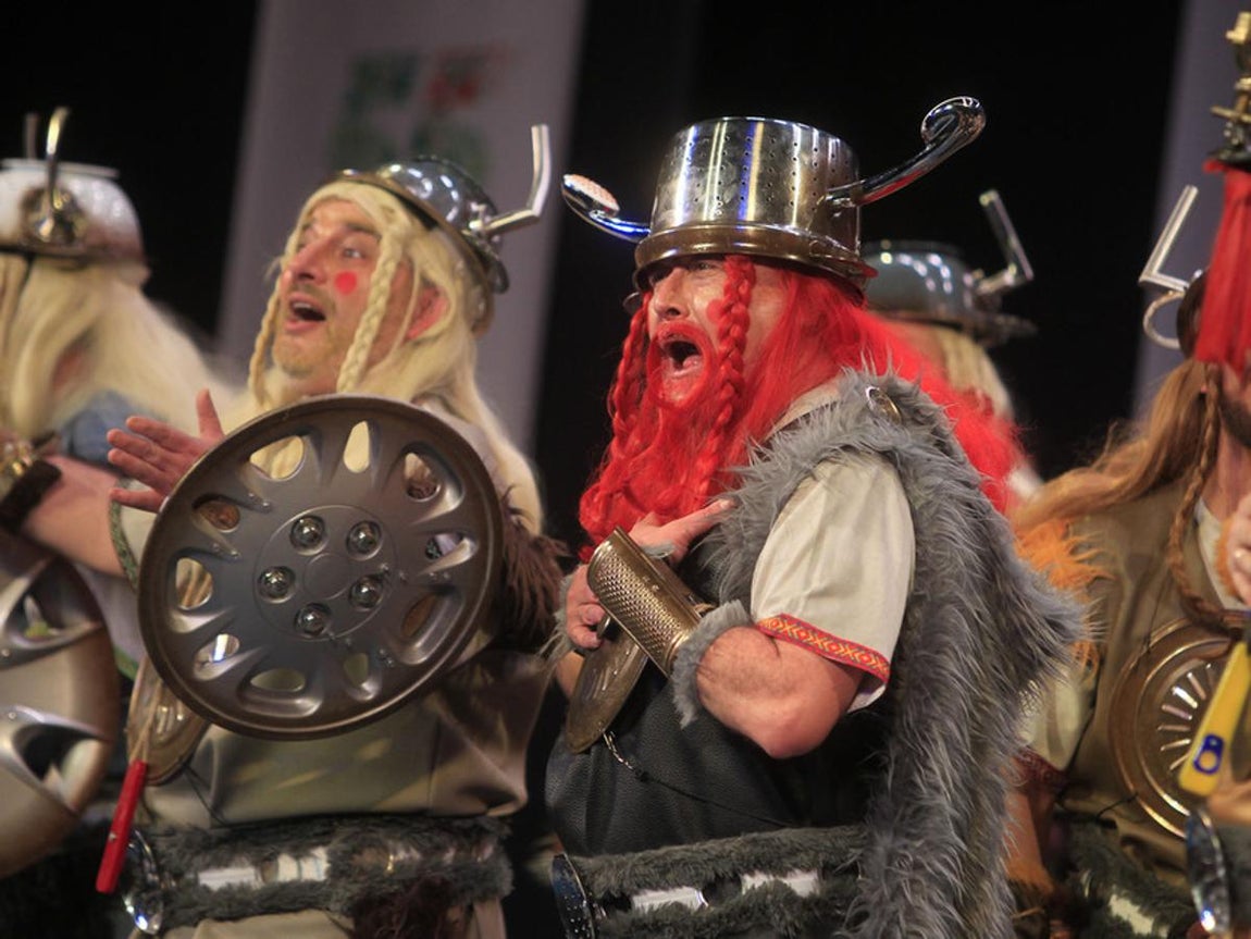 Fotos: Chirigota Los de Cádiz norte