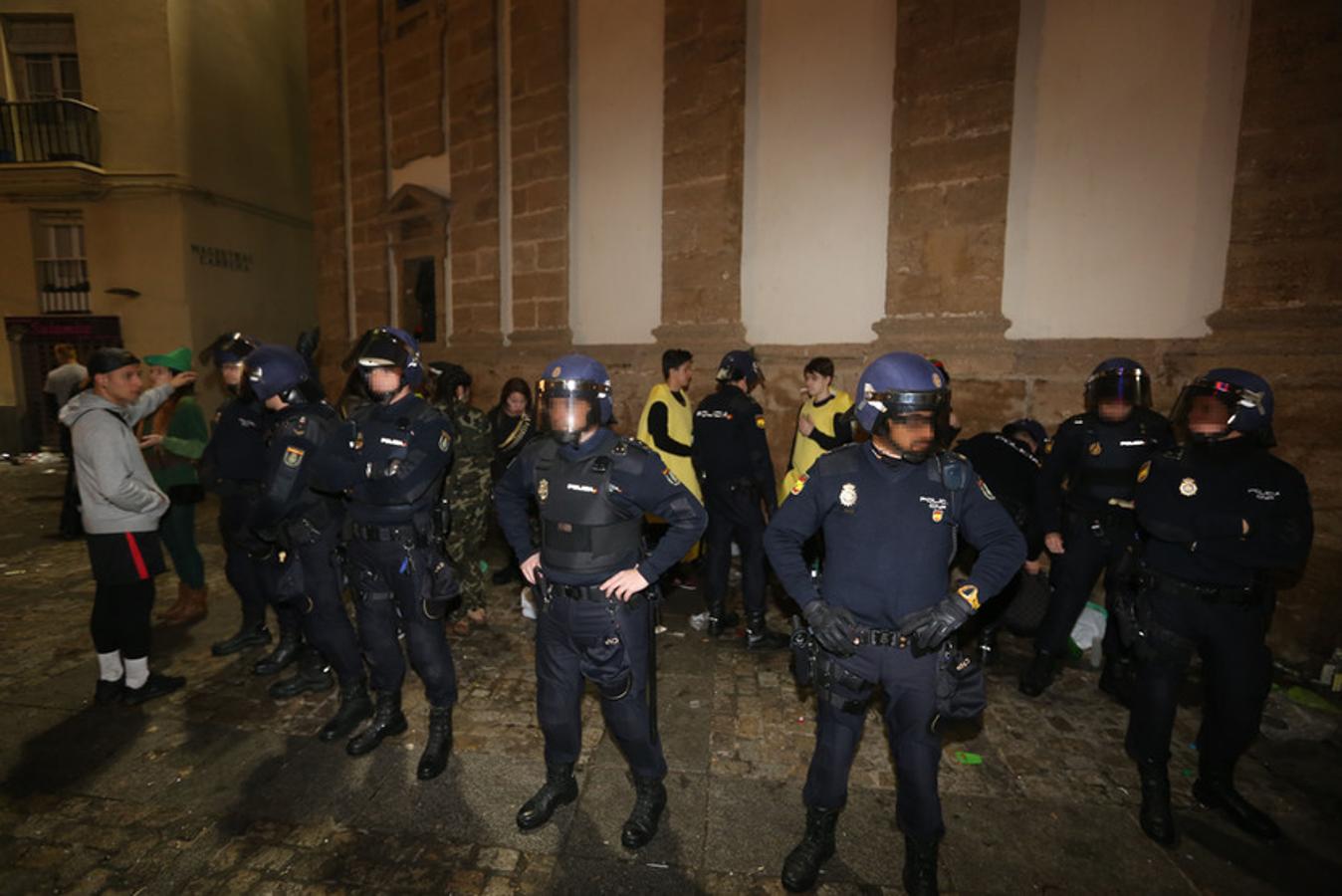 Fotos: Así es una noche de patrulla en Carnaval