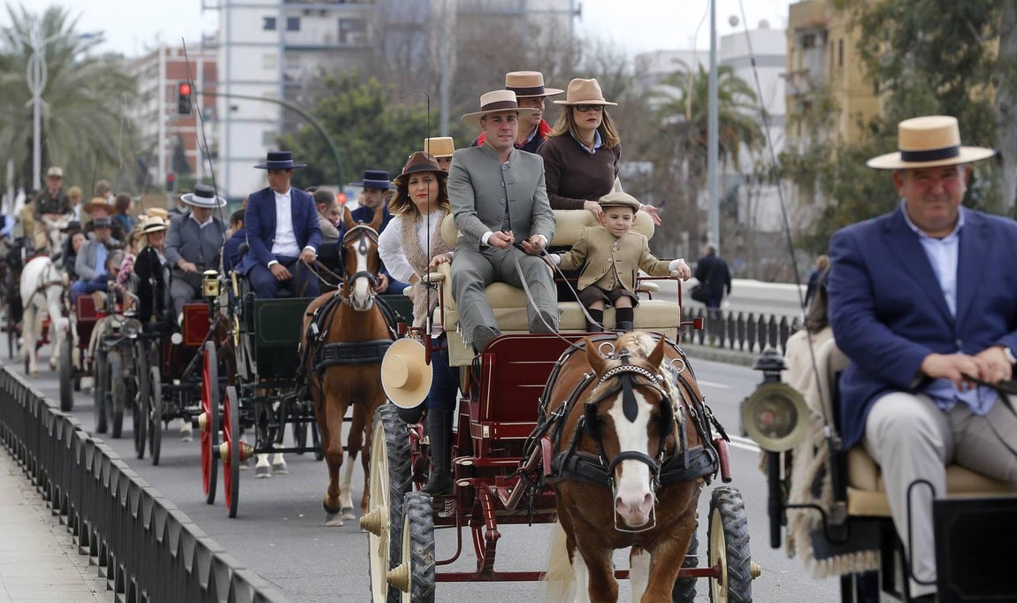 Las mejores imágenes del paseo a caballo por el Día de Andalucía en Córdoba